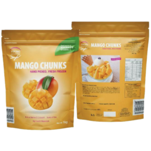 Viking Platter Mango Chunks. 100% Mango Chunks. VP9123 6x 1kg (6Kg Net)