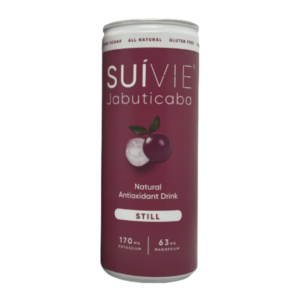 SUIVIE NATURAL ANTIOXIDANT DRINK STILL 250mL An exciting infusion of the Brazilian Jabuticaba berry, Swiss organic apple and a touch of ginger, crafted with water from the Swiss Alps. Source of antioxidants. 100 % natural. Low in calories. No added sugar. No sweeteners. No preservative. SST.250 12x 250mL (3L Net).