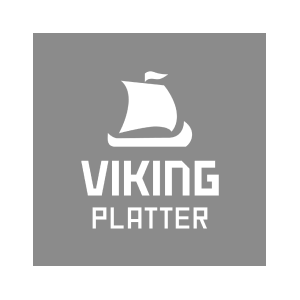 Viking Platter B&W
