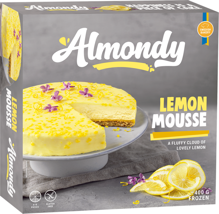 lemon mousse cake gluten free almondy